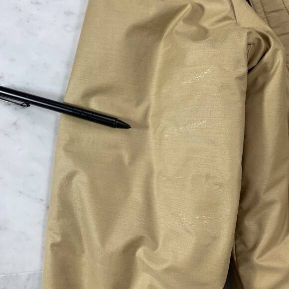 LONDON FOG Bomber Jacket Men 44R Camel Tan Quilted Lining Vintage 70s GUC - Picture 9 of 12